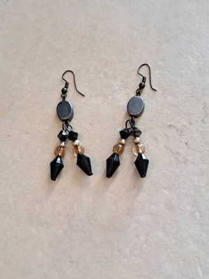 Beaded earrings used