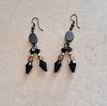 Beaded earrings used