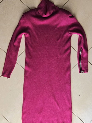 Knit dress with Turtleneck one size