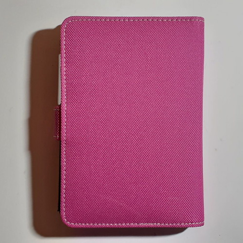 Polo notebook used, pink and gray