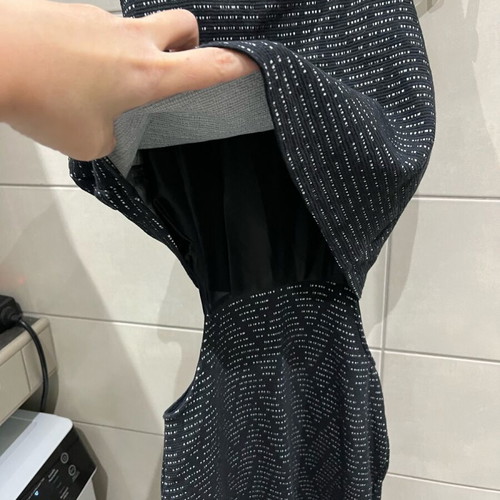 Bershka Mini Black Dress Small Like New With Cutouts