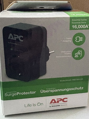 APC PME1WB-GR Surge Protector new, power surge protection