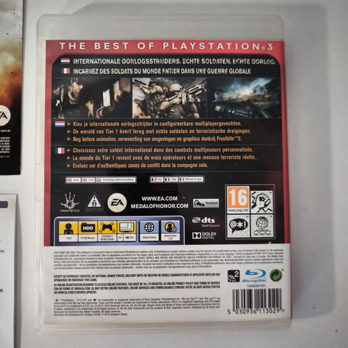 Medal of Honor Warfighter PS3 game