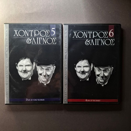 Laurel & Hardy Collection 6 DVD set like new, comedy