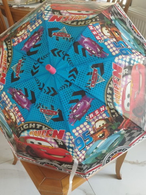 Disney Cars children's umbrella Lightning McQueen, unused, 67cm
