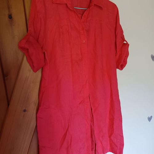 Marks and Spencer long shirt coral one size like new