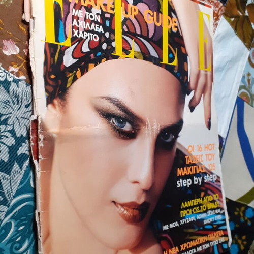 Elle Make Up Guide magazine 2005 used with Achilleas Charitos