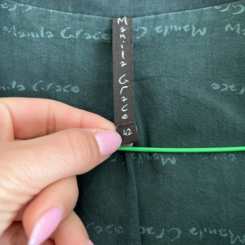 Manila Grace jacket olive like new, size M