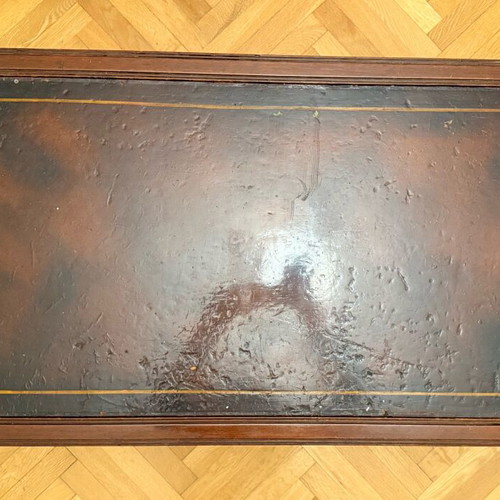 Weiman Regency scroll top wooden coffee table used