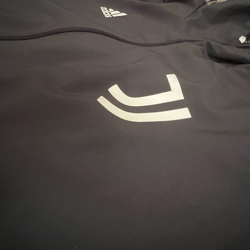 Juventus Adidas Aeroready windbreaker jacket XL, black and grey