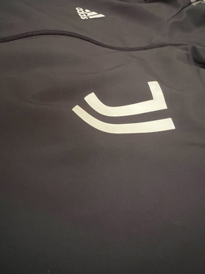 Juventus Adidas Aeroready windbreaker jacket XL, black and grey