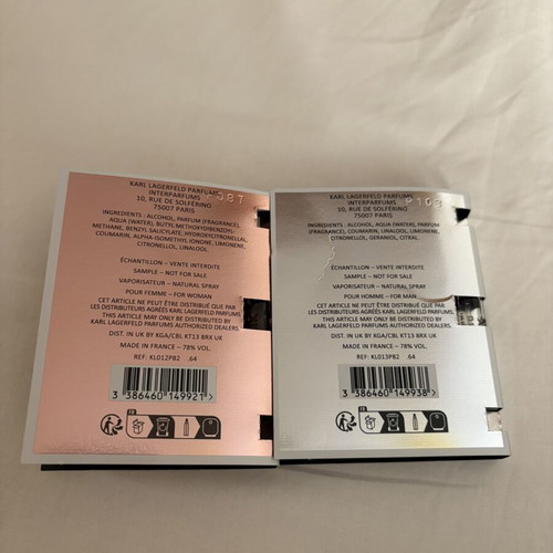 Karl Lagerfeld Ikonik Set New Eau de Parfum 2ml Samples