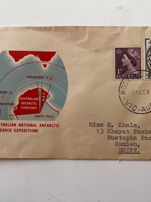 Australia First Day Covers FDC 1954 used