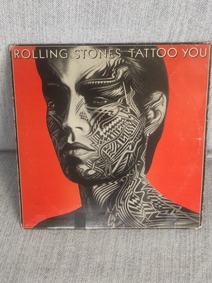 Tattoo You vinyl record by Rolling Stones, like new, rock