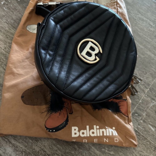 Baldinini waist bag new, black