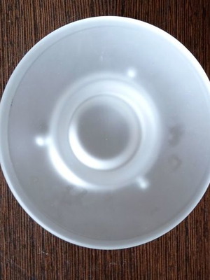 Επικαθήμενη σαπουνοθήκη καινούργια, επιχρωμιομένος ορείχαλκος και γυαλί