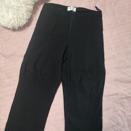 Elastic 3/4 pants used, black, size L