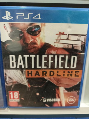 Battlefield Hardline PS4 used shooting game