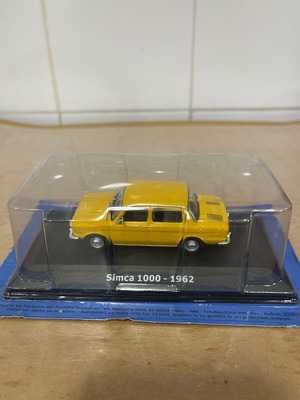 Collectible Simca 1000 1962 Model Car Scale 1:43 New