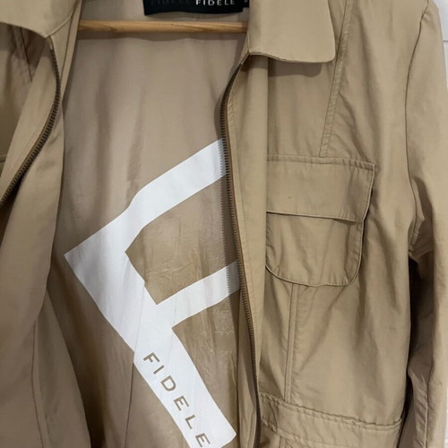 Spring jacket like new, size L, beige
