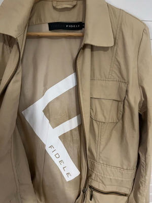 Spring jacket like new, size L, beige