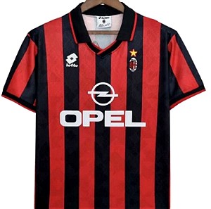 AC Milan 1995/96 (εντός έδρας) Maldini #3 (Large)
