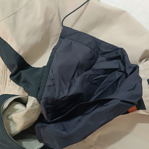 Glou Sport men's windbreaker jacket XL like new, beige with orange details