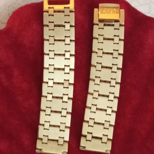 CD bracelet vintage gold filled plaque like new