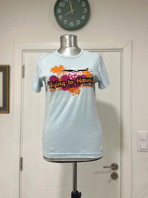 Energie Miss Sixty Graphic Top Size Small used, Flying To Hawaii Y2k