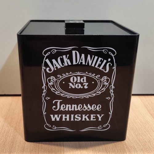 Jack Daniel's Tennessee Whiskey promotional plastic ice bucket used