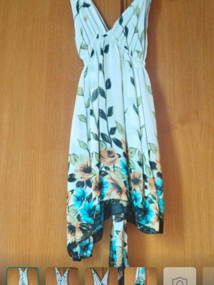 Summer dress like new, multicolor, size S