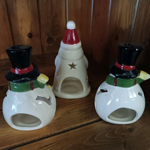 Christmas tealight candles new, pack of 3