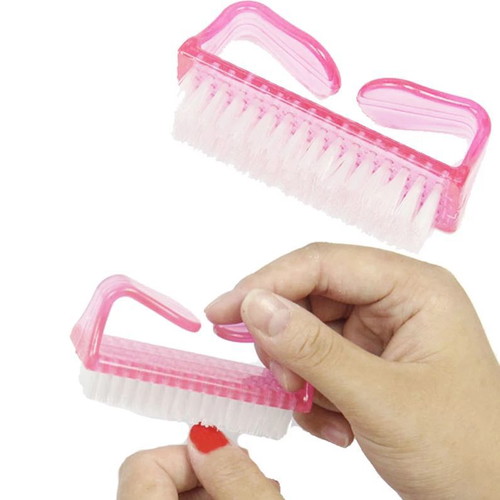 Nail Dust Cleaning Brush Pink