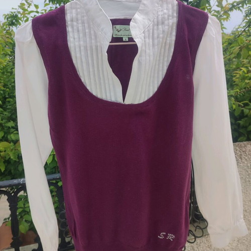 Soul Rebel long-sleeve blouse like new, size S