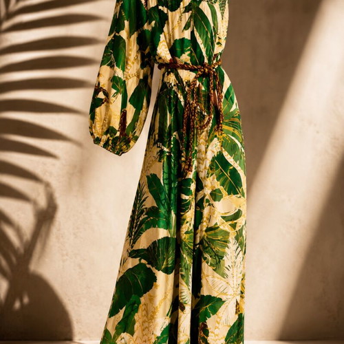 Farm Rio Tropical Isla One-Shoulder Jumpsuit size S new with tags