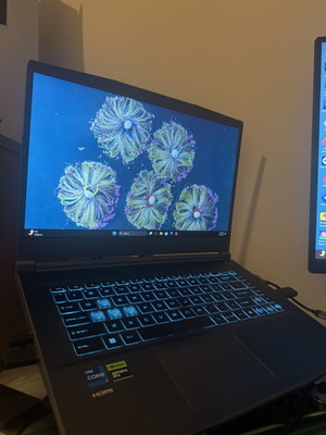 MSI Slim15 BV13E Laptop Intel i7 13th Gen, Nvidia 4050, 16GB RAM, 500GB SSD