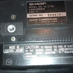 Sharp video camera like new with hard case