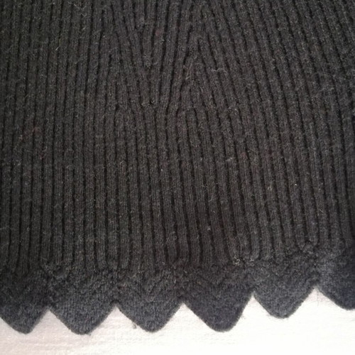 Italian pullover size S-M like new, black
