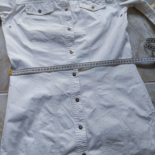 Bogner Fire + Ice white shirt dress like new, size S