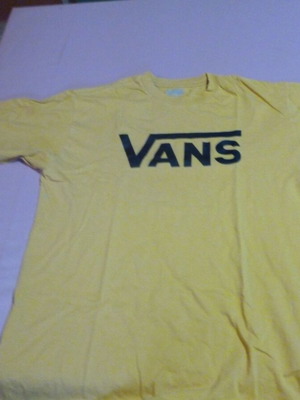 Μπλούζα Vans με μακρύ μανίκι μέγεθος Μ σαν καινούργιο, κίτρινη