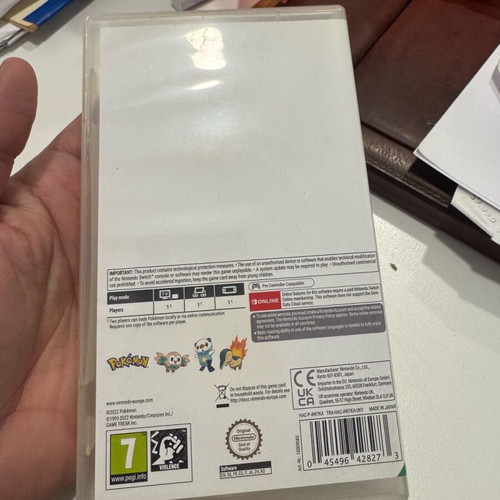 Pokemon Legends Arceus Nintendo Switch empty case