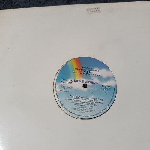 Peabo Bryson D.C. Cab 12" Maxi Single like new, electronic