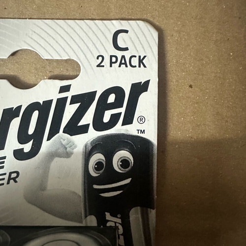 Energizer C alkaline batteries new, 8 pieces (4 packs x 2)