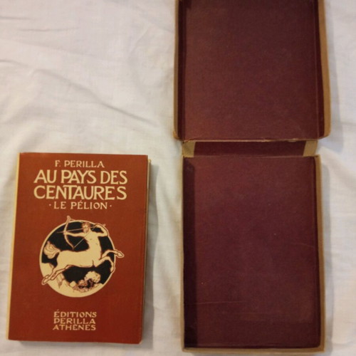 Au pays des Centaures book like new, 1940 travel guide