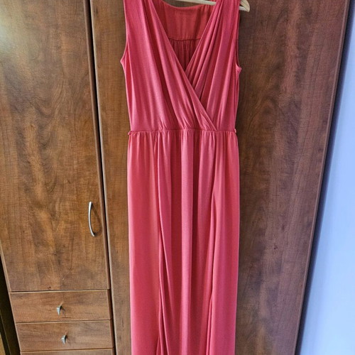 Mango maxi dress coral XL used
