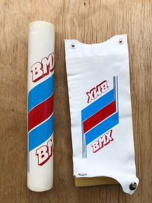 Vintage BMX handlebar sponge protector set like new (2 pieces)