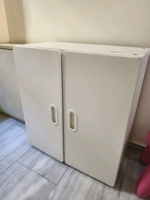 Wooden shelf with two doors new