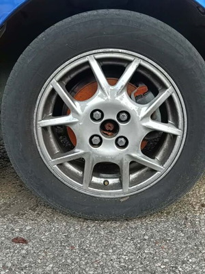 Toyota Corolla Verso 2003 aluminum rim used 15 inch
