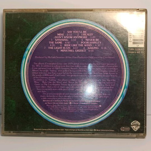 Christopher Cross CD used
