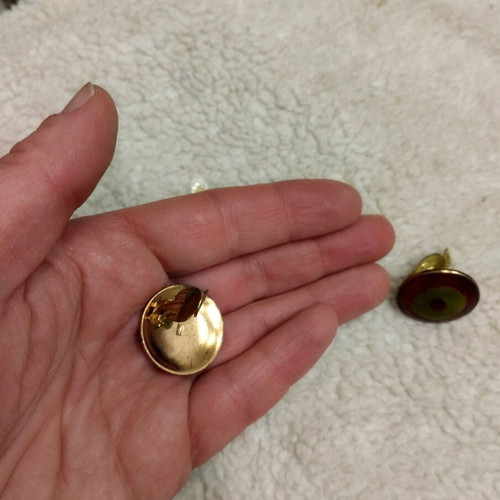 Clip-on earrings new